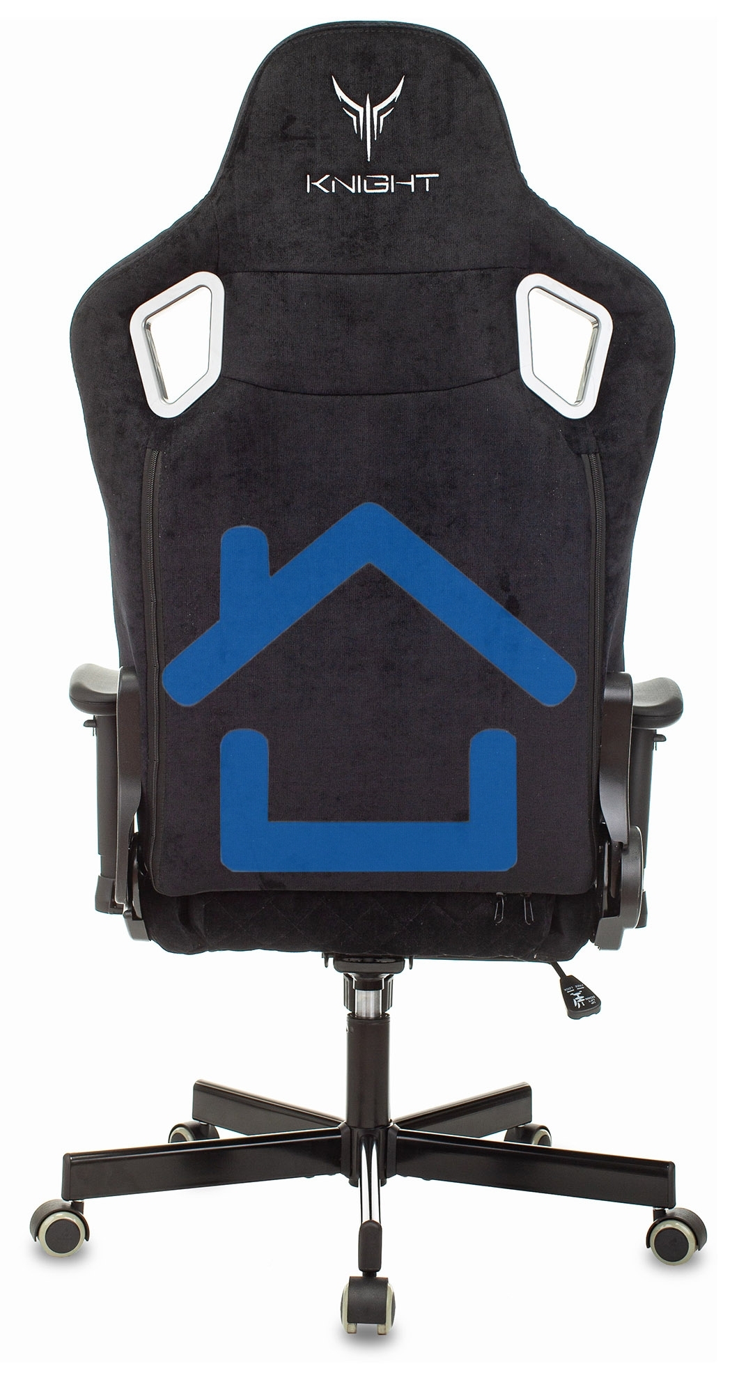 Кресло игровое Бюрократ Knight Outrider Light-20 черный с подголов. крестовина металл