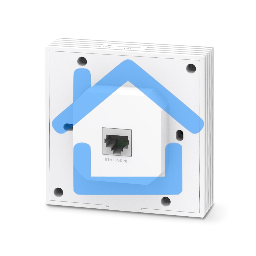 Точка доступа TP-Link EAP650-Wall AX3000 10/100/1000BASE-TX