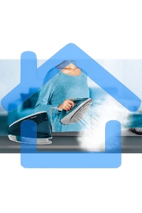 Парогенератор Tefal SV6115E0 2200Вт бирюзовый/белый