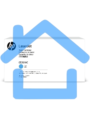 Контрактный Картридж лазерный HP Color LaserJet CE261A Contract Голубой Print Cartridge