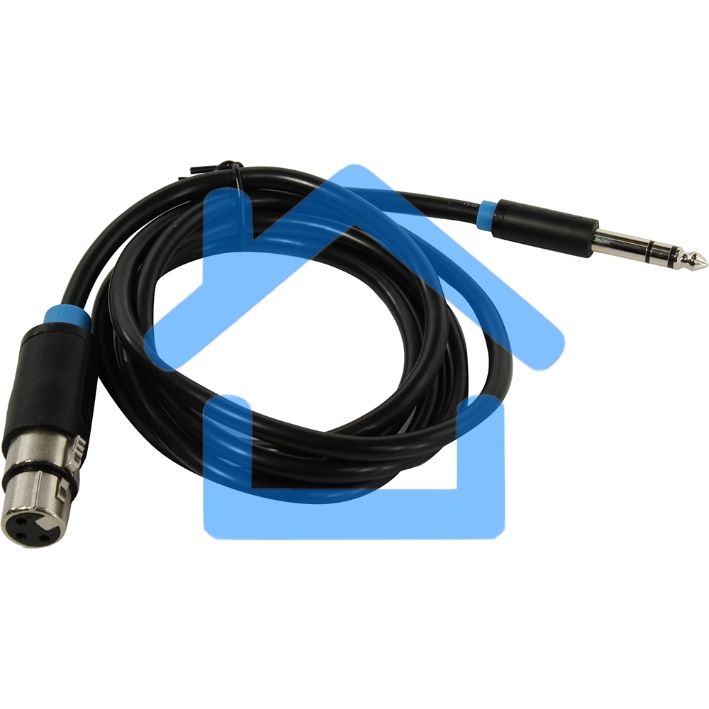 Кабель Vention аудио Jack 6.5 M/XLR F - 1.5м