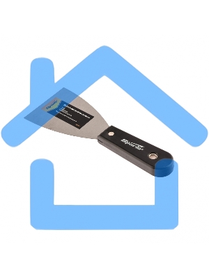 Шпательная лопатка Sparta стальная, 75 мм, полированная, пластмассовая ручка 852395