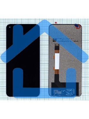 Дисплей для Xiaomi Redmi Note 9T в сборе с тачскрином черный