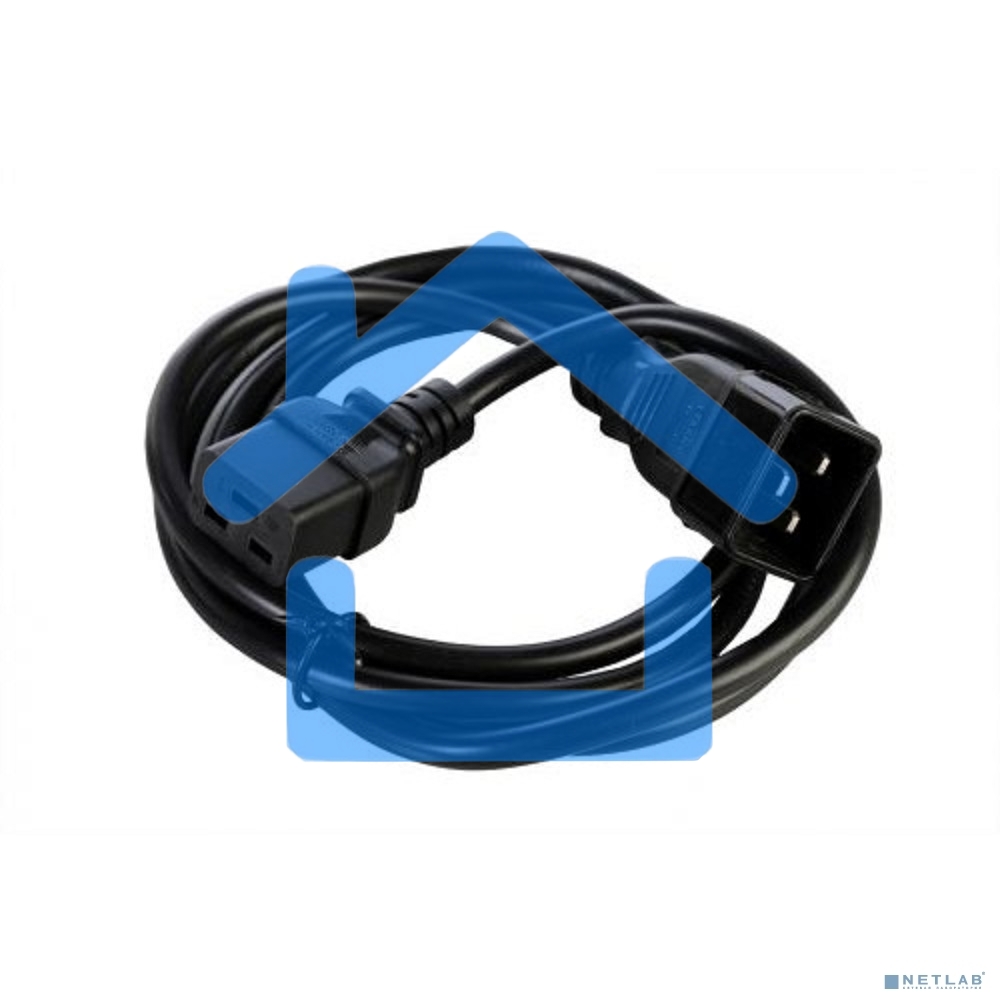 Шнур питания Rem R-16-CORD-C19-S-1.8 C19-Schuko проводник.:3x1.5мм2 1.8м 250В 16А (упак.:1шт) черный