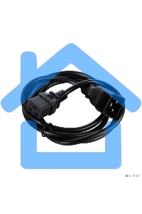 Шнур питания Rem R-16-CORD-C19-S-1.8 C19-Schuko проводник.:3x1.5мм2 1.8м 250В 16А (упак.:1шт) черный