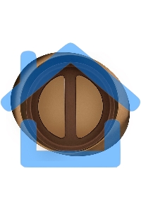 Форма для выпечки Rondel Mocco&Latte RDF-445 18см круглая