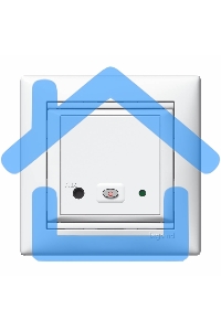 Рамка 1-м Valena белый  Leg 774451