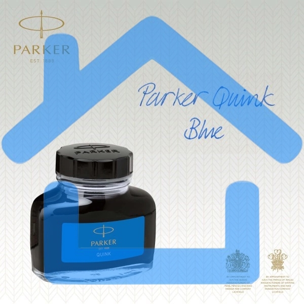Флакон с чернилами Parker Quink Z13 (CW1950377) синие чернила, смывающиеся 57мл для ручек перьевых