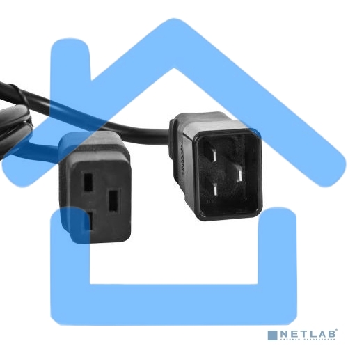 Шнур питания Rem R-16-CORD-C19-S-1.8 C19-Schuko проводник.:3x1.5мм2 1.8м 250В 16А (упак.:1шт) черный