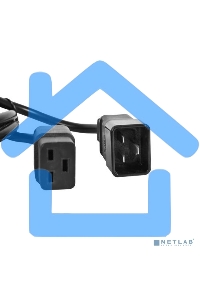 Шнур питания Rem R-16-CORD-C19-S-1.8 C19-Schuko проводник.:3x1.5мм2 1.8м 250В 16А (упак.:1шт) черный