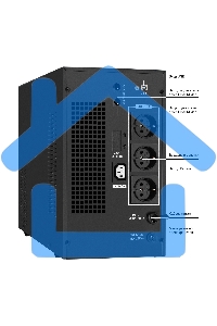 Источник бесперебойного питания (инвертор, синус, для котла) ExeGate SineTower SN-3000.LCD.AVR.3SH.1C13.RJ.USB 3000VA/2400W, чистая синусоида, LCD дисплей, AVR, 3*Schuko+1*C13, RJ45/11, USB, линейно-интерактивный, черный