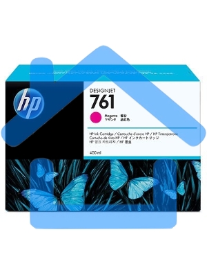 Картридж струйный HP №761 CM993A пурпурный для HP DJ T7100 (400мл)