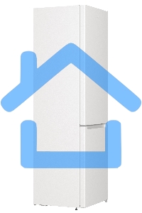 Холодильник Gorenje NRK6201EW4 белый (двухкамерный) (NO FROST)