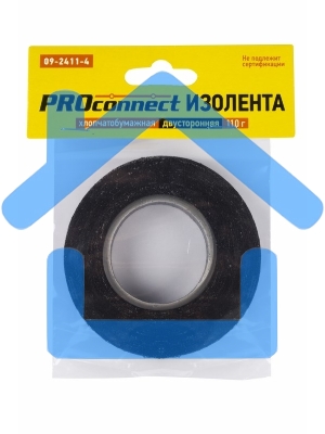 Изолента ХБ PROconnect 18 х 0,35 мм, (ролик 16,4 м/110 г) (2-ПОЛ)