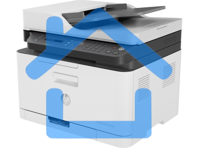 МФУ лазерное HP Color LaserJet 179fnw (4ZB97A), А4, цветной, печ. до 18 стр/мин. (ч/б) до 4 стр/мин. (цвет), скан. до 15 стр/мин. (ч/б) 6 стр/мин. (цвет), 600x600dpi, USB, RJ-45, Wi-Fi, Air Print, Mopria