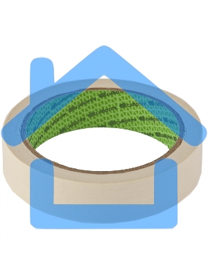 Лента малярная, 17 мм х 25 м, на бумажной основе Россия Сибртех