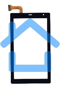 Сенсорное стекло (тачскрин) DEXP Ursus L270 черное