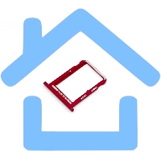 Лоток для SIM-карты Xiaomi Mi 6X красный