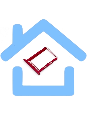 Лоток для SIM-карты Xiaomi Mi 6X красный