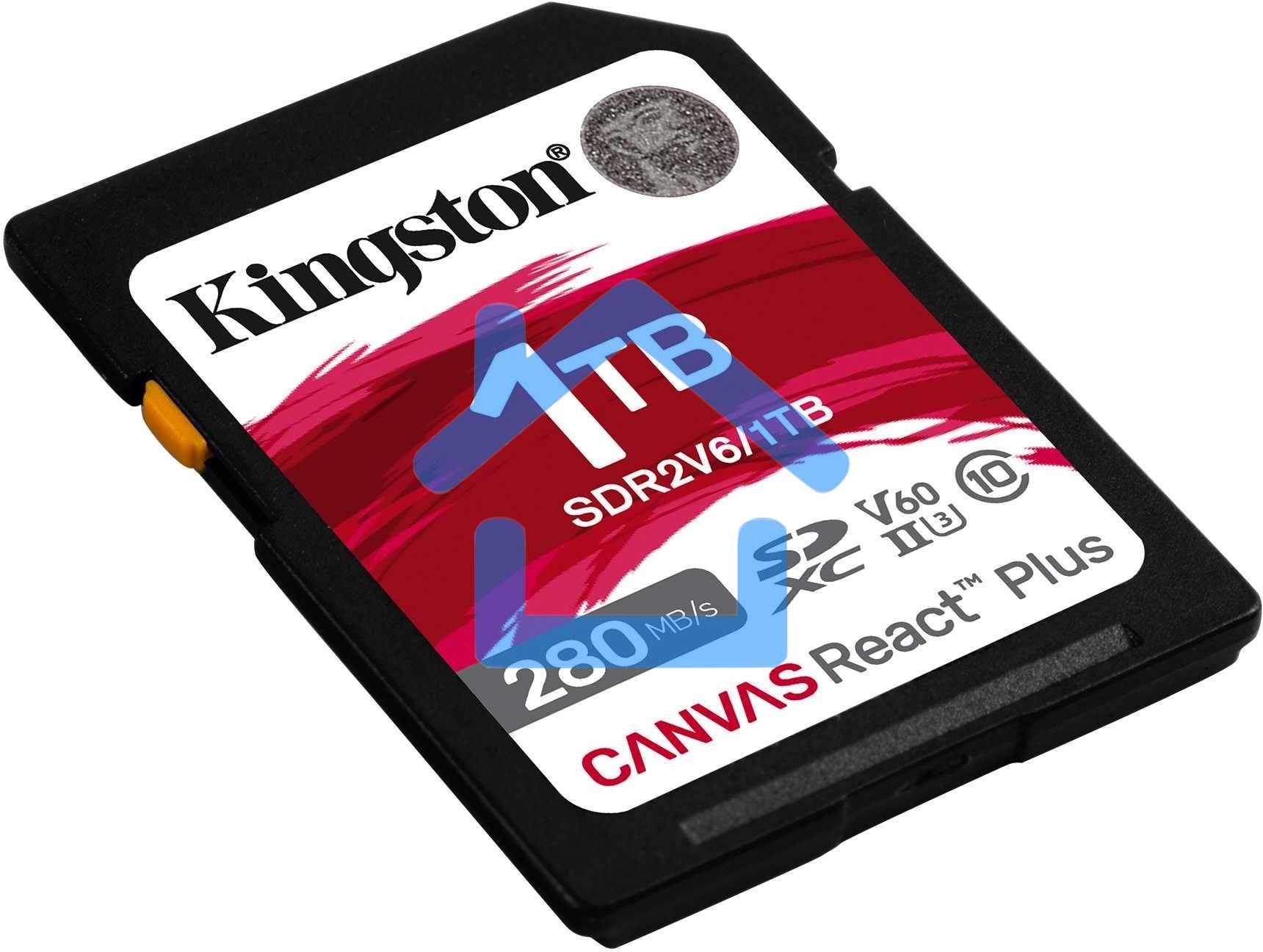 Флеш карта SDXC Kingston SDR2V6/1Tb Canvas React Plus w/o adapter 1Tb