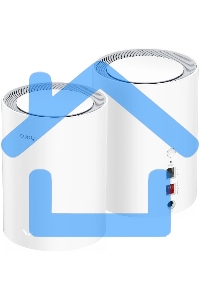 Бесшовный Mesh роутер Cudy M3000(2-PACK) AX3000 10/100/1000/2500BASE-T, белый (упак.:2шт)