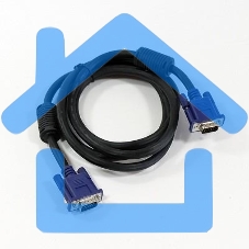 Кабель VCOM VVG6448-1.8M(O) Кабель монитор-SVGA card (15M-15M) 1,8 м 2 фильтра