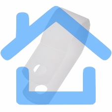 Кабельная скоба под винт Rexant 16 мм, белая, упаковка 50 шт.