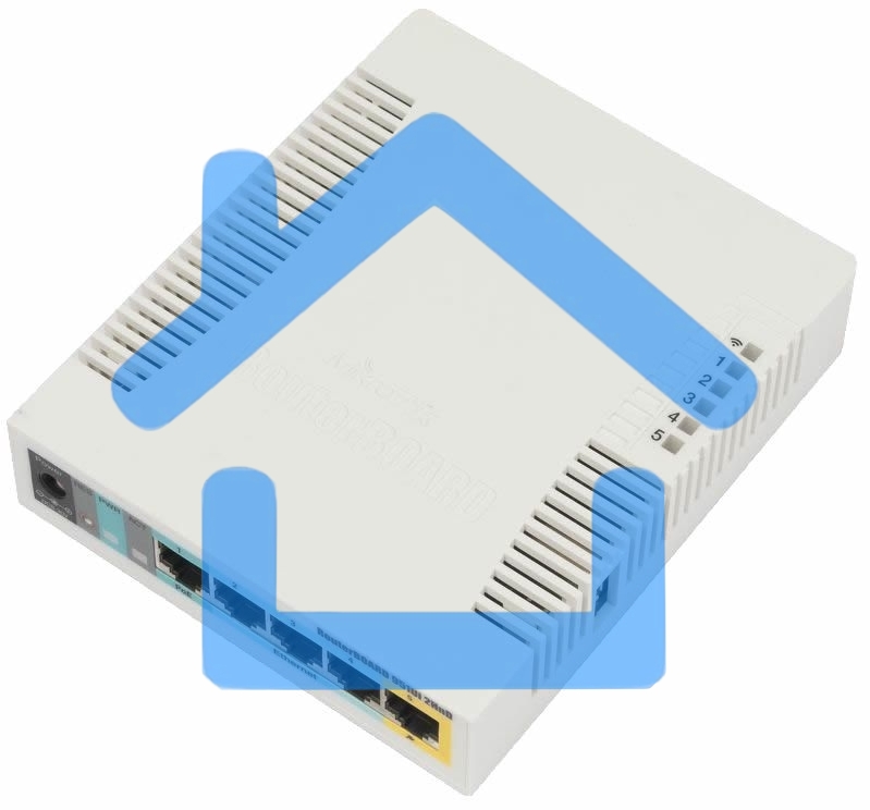 Роутер беспроводной MikroTik RB951UI-2HND N300 10/100BASE-TX белый