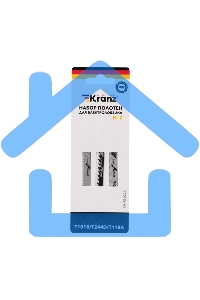 Набор полотен для электролобзика KRANZ № 2 T101B/T118A/T244D (3 шт./уп.) 