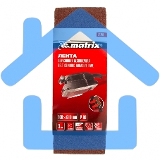 Лента абразивная Matrix бесконечная, P 80, 100 х 610 мм, 3 шт.