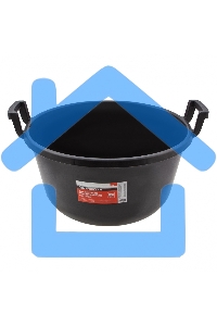 Таз круглый Matrix строительный гибкий с ручками, 50л 81466