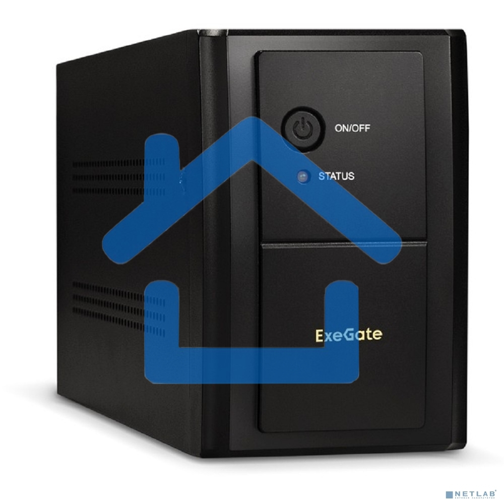 Источник бесперебойного питания ExeGate EX292614RUS SpecialPro UNB-3000.LED.AVR.3SH.2C13.RJ.USB 3000VA/1800W,LED, AVR,3*Schuko+2*C13,RJ45/11,USB, металлический корпус, черный