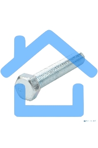 Болт шестигранный KRANZ DIN 933, 16х90, пакет (10 шт./уп.)