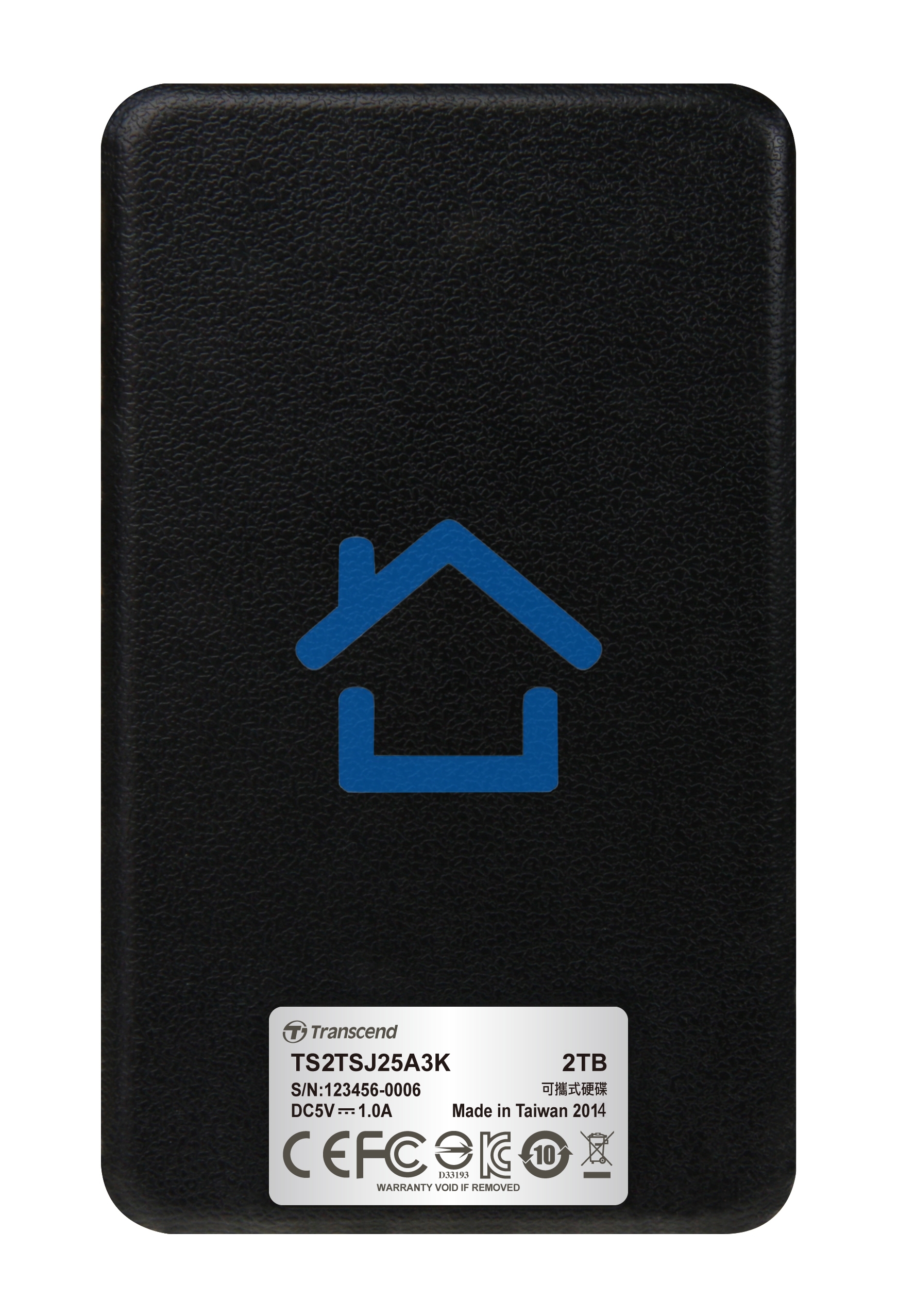 Внешний Жесткий диск Transcend USB 3.0 2Tb TS2TSJ25A3K StoreJet 25A3 2.5