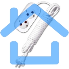 Удлинитель UNIVersal У6-011 ШВВП 2x0,75 2гн. 5м 9631913