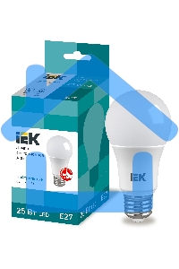 Лампа cветодиодная LED A80 шар 25Вт 230В 4000К E27 Iek LLE-A80-25-230-40-E27