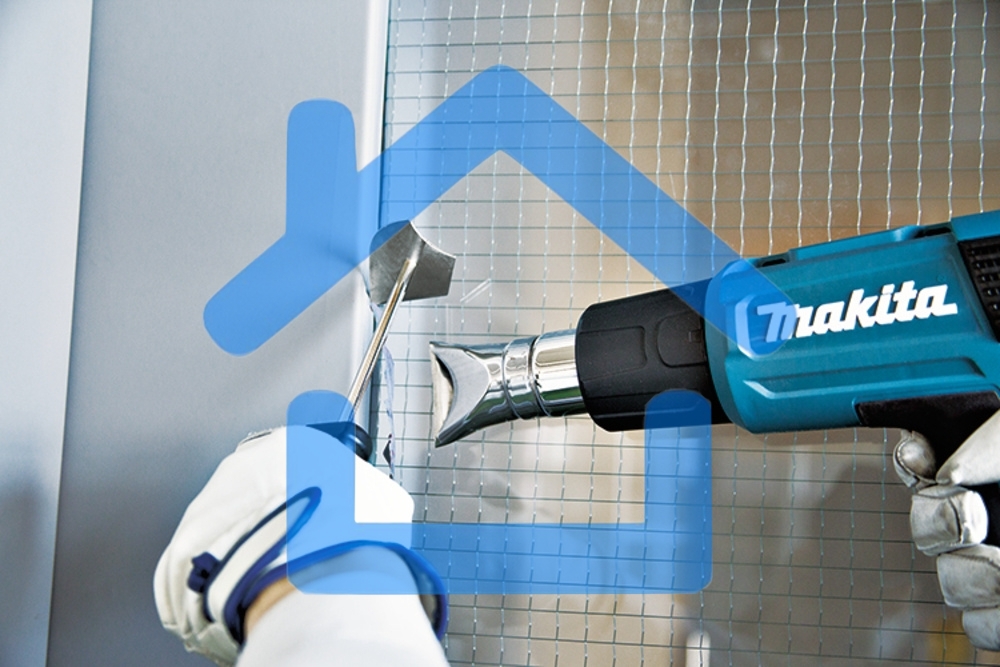Технический фен Makita HG6030K 1600Вт темп.350/500С