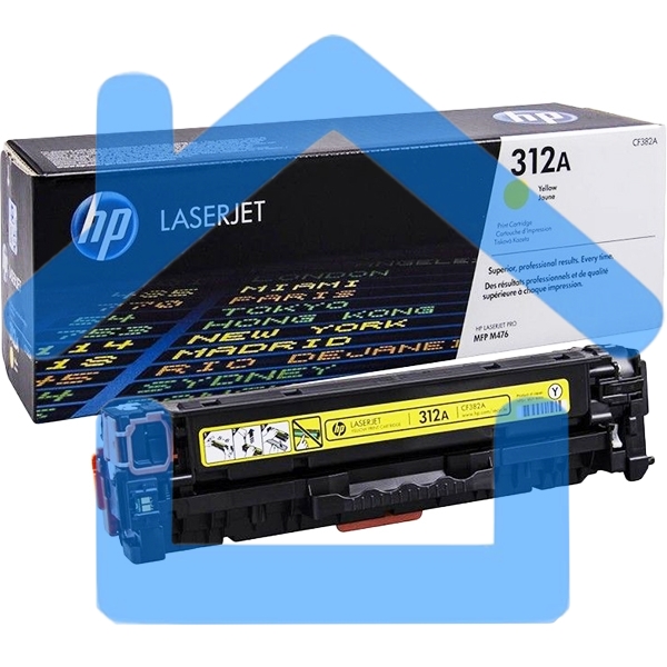 Тонер Картридж HP 312A CF382A желтый для HP CLJ Pro M476 (2400стр.)