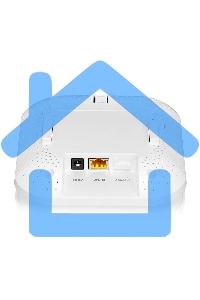 Точка доступа Zyxel NebulaFlex NWA50AX PRO, WiFi 6, 802.11a/b/g/n/ac/ax (2,4 и 5 ГГц), MU-MIMO, антенны 3x3, до 575+2400 Мбит/с, 1xLAN 2.5GE, PoE, без поддержки Captive portal и WPA-Enterprise, защита от 4G/5G, БП в комплекте