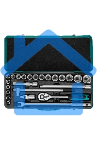 Набор торцевых головок с трещоткой 1/2