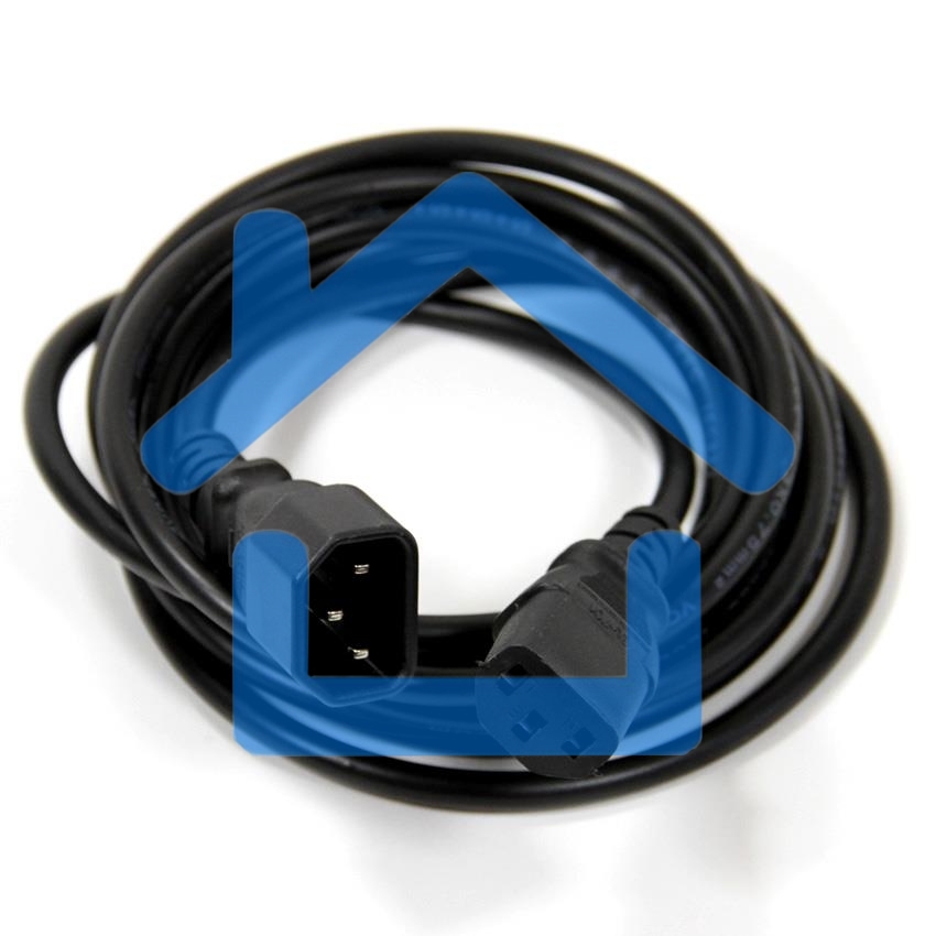 Кабель монитор - компьютер 220V (UPS -> устройство) VCOM <VDE> 3G*0.75mm (CE001-CU) 3м