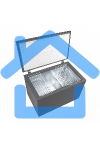 Морозильный ларь Maunfeld MFL300GR, серый, 292л