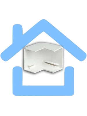 Угол внешний 40х25 бел. Рувинил УВШ-40х25