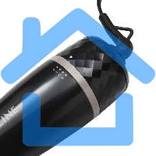 Фен-расческа Galaxy Line GL 4407, черный, 1200 Вт, расческа с керамическим покрытием рабочей поверхности и смешанным типом зубьев, функция 