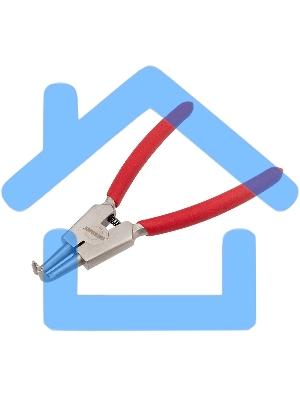 Щипцы для стопорных колец Rexant разжим загнутый 160 мм, обливные рукоятки