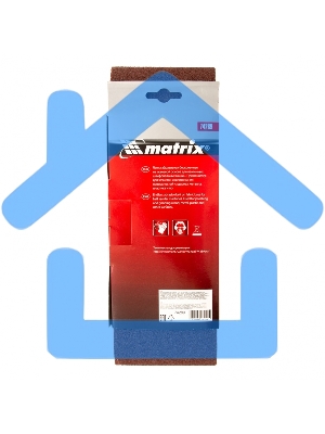 Лента абразивная Matrix бесконечная, P 80, 100 х 610 мм, 3 шт.