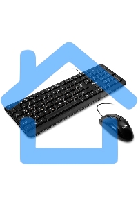 Комплект клавиатура + мышь SVEN KB-S330C черный (104+12Fn)+3кл, 1200DPI)