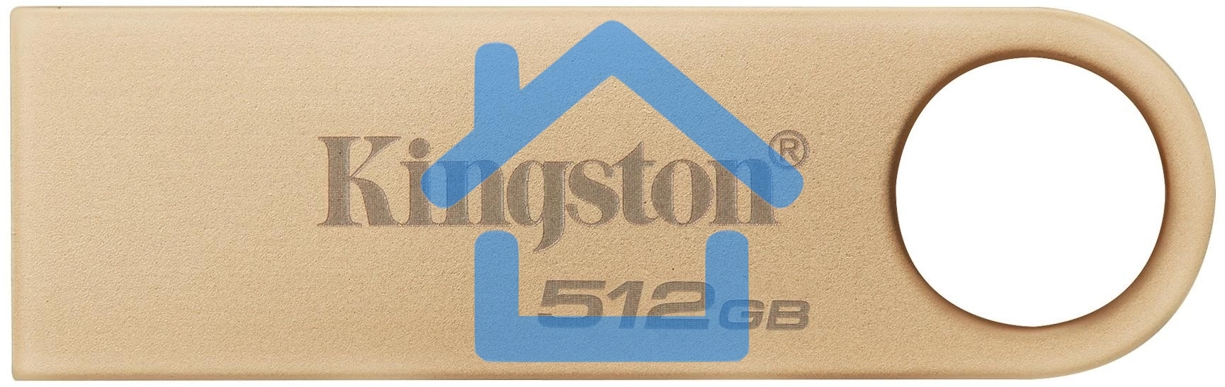 Флешка USB R/W Kingston DataTraveler SE9 DTSE9G3/512 Gb 512 Gb USB 3.0 серебристый