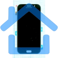 Дисплей для Samsung Galaxy A7 (2017) SM-A720F черный