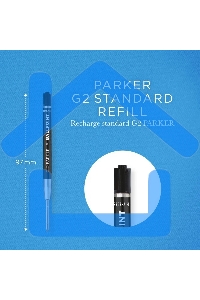 Стержень шариковый Parker QuinkFlow Basic Z09 (CW2168602) M 1мм, черные чернила, без упаковки